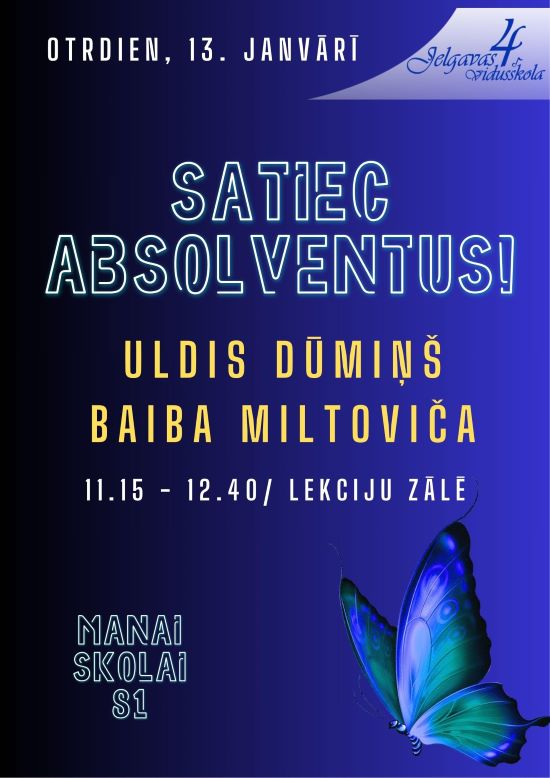 Satiec absolventu 2026 Satiec absolventu 2026