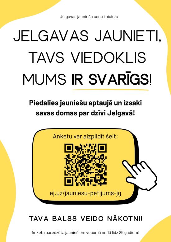 Jelgavas jauniešu aptauja