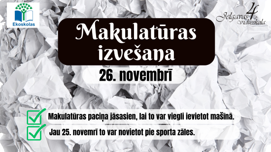 Makulatūras akcija Makulatūras akcija