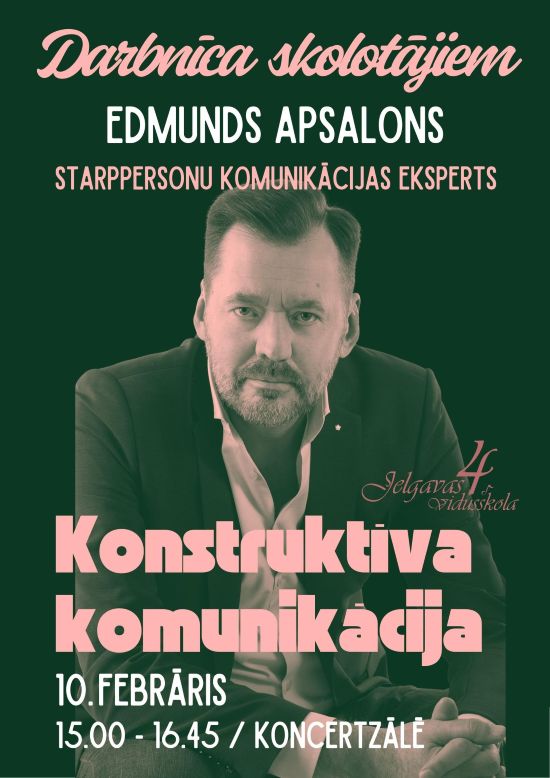 E. Apsalona darbnīca skolotājiem