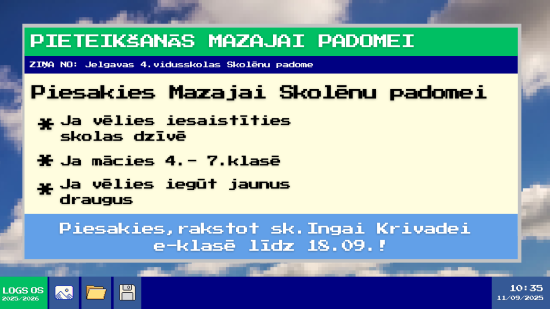 Piedalies mazajā SP